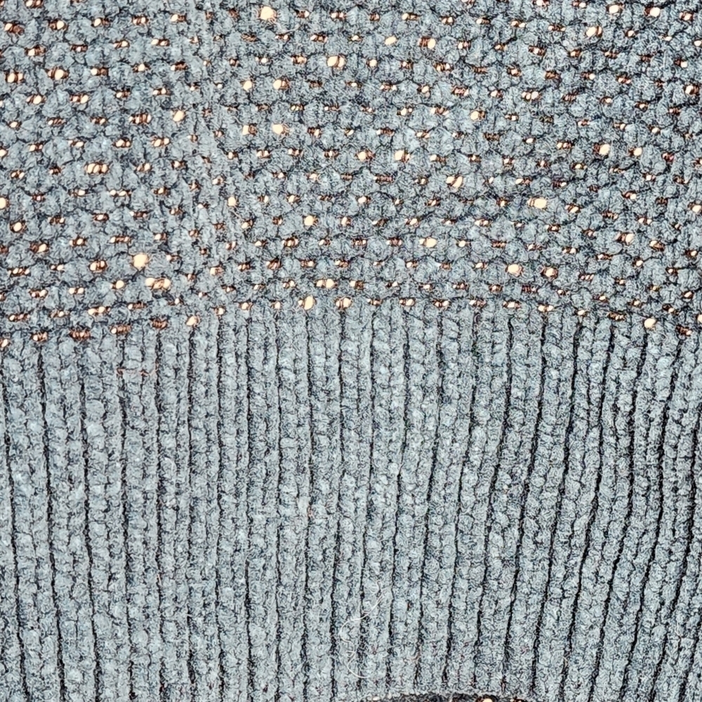 Eileen Fisher Women's Tweedy Organic Cotton Box-Top - S - Picture 5 of 6